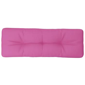 Palettenkissen Rosa 120x40x12 cm Stoff