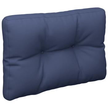 Palettenkissen 2 Stk. Marineblau Stoff