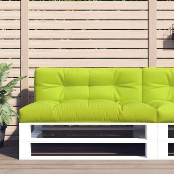 ARDEBO.de - Palettenkissen Knallgrün 120x40x12 cm Stoff