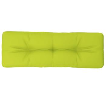 Palettenkissen Knallgrün 120x40x12 cm Stoff