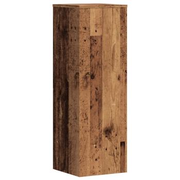 Pflanzenständer Altholz-Optik 33x33x100 cm Holzwerkstoff