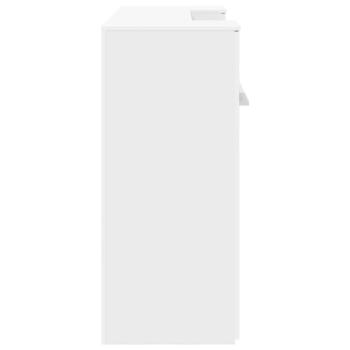 Empfangstheke Weiß 180x50x103,5 cm Holzwerkstoff