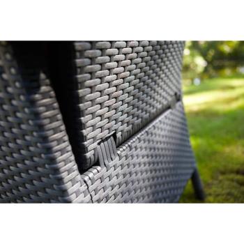 Keter Gartensessel Verstellbar Vermont Graphitgrau 238452