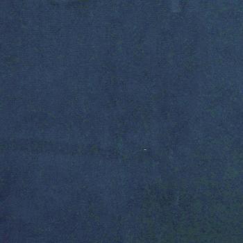 Runder Hocker Blau Samt