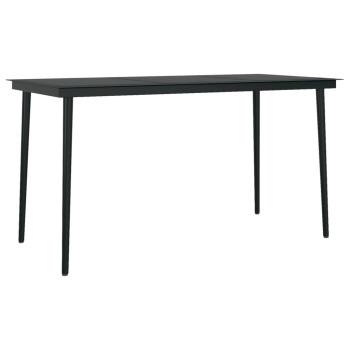 5-tlg. Garten-Essgruppe mit Kissen Braun Poly Rattan