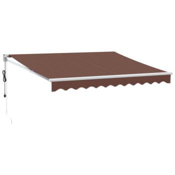 Markise Automatisch Braun 300x250 cm