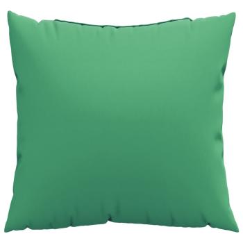 Sofakissen 4 Stk. Grün 40x40 cm Stoff