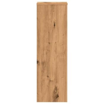 Pflanzenständer 2 Stk. Artisan-Eiche 25x25x80 cm Holzwerkstoff