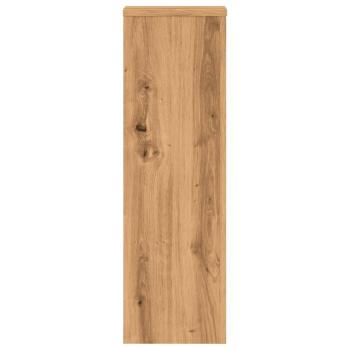 Pflanzenständer 2 Stk. Artisan-Eiche 25x25x80 cm Holzwerkstoff
