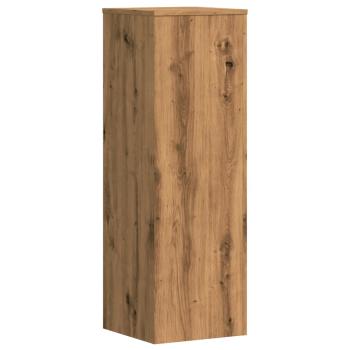 Pflanzenständer 2 Stk. Artisan-Eiche 33x33x100 cm Holzwerkstoff