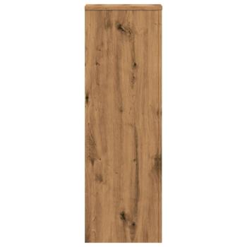 Pflanzenständer 2 Stk. Artisan-Eiche 33x33x100 cm Holzwerkstoff