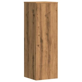 Pflanzenständer 2 Stk. Artisan-Eiche 33x33x100 cm Holzwerkstoff