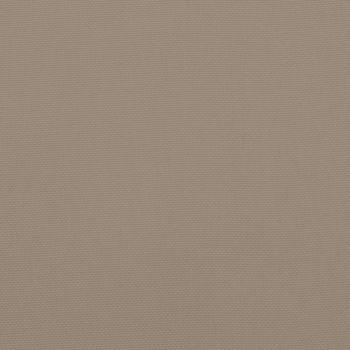 Palettenkissen Taupe 80x40x12 cm Stoff
