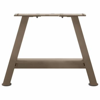 Couchtischbeine A-Form 2 Stk. 30x(30-31) cm Stahl