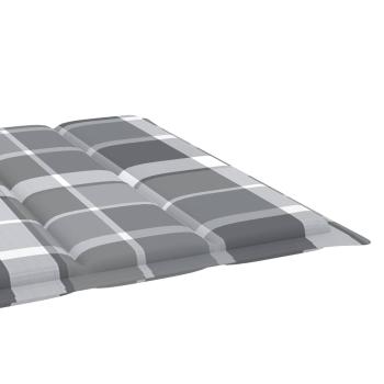 Sonnenliegen 2 Stk. mit Auflagen Massivholz Akazie