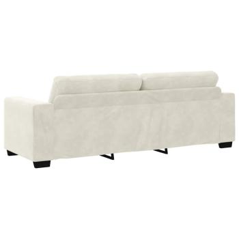 Samt creme Samtstoff Mittel Langlebig Sofa Rechteckig