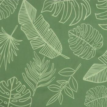 Palettenkissen Blattmuster 80x40x12 cm Stoff