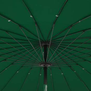 Sonnenschirm mit Aluminium-Mast 270 cm Grün