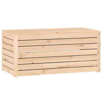 4-tlg. Gartenbox-Set Massivholz Kiefer