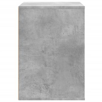 Kommode Betongrau 80x41x58 cm Holzwerkstoff