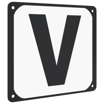 Buchstaben für Dressurviereck 12 Stk. Stahl