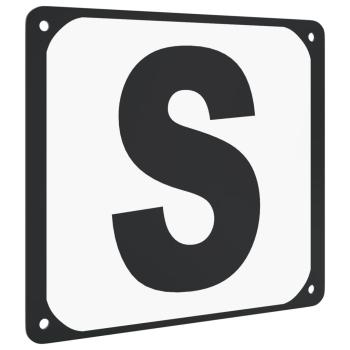 Buchstaben für Dressurviereck 12 Stk. Stahl