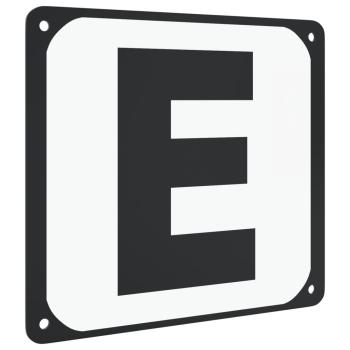 Buchstaben für Dressurviereck 12 Stk. Stahl