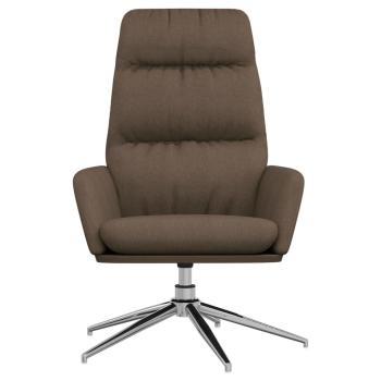 Relaxsessel Taupe Stoff