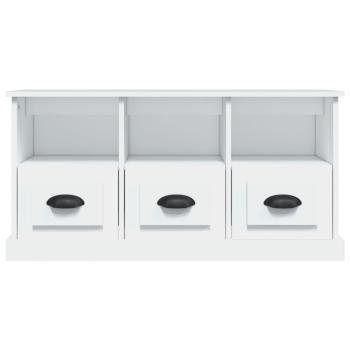 TV-Schrank Weiß 100x35x50 cm Holzwerkstoff