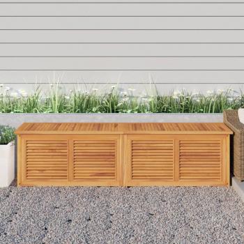 ARDEBO.de - Gartenbox mit Beutel 200x50x53 cm Massivholz Teak