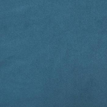 ARDEBO.de - Schlafsofa mit Getränkehaltern Blau Samt