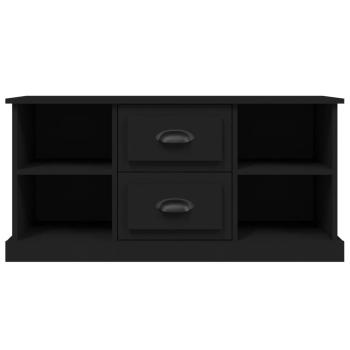 TV-Schrank Schwarz 99,5x35,5x48 cm Holzwerkstoff