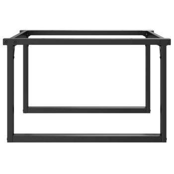 Couchtischbeine O-Gestell 70x60x43 cm Gusseisen