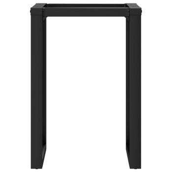 Esstisch-Gestell in O-Form 50x40x73 cm Gusseisen