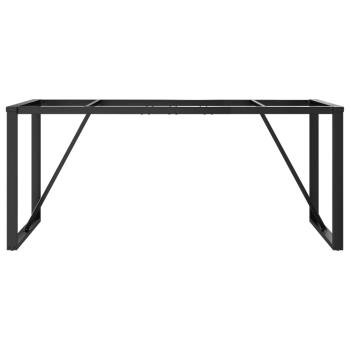 Esstisch-Gestell in O-Form 180x80x73 cm Gusseisen