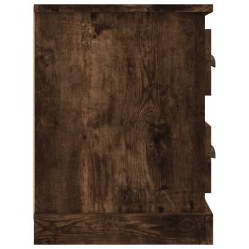 ARDEBO.de - TV-Schrank Räuchereiche 102x35,5x47,5 cm Holzwerkstoff