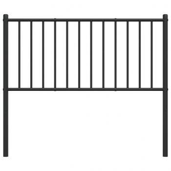Kopfteil Metall Schwarz 80 cm