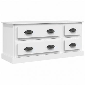 TV-Schrank Weiß 100x35,5x45 cm Holzwerkstoff