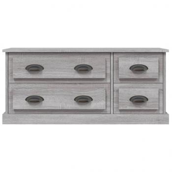 TV-Schrank Grau Sonoma 100x35,5x45 cm Holzwerkstoff