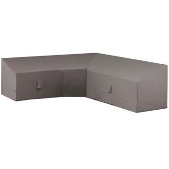 ARDEBO.de - Madison Loungemöbel-Abdeckung in L-Form 300x300x90 cm Grau