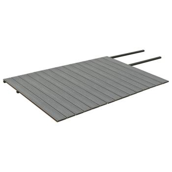 WPC Terrassendielen mit Zubehör Braun und Grau 30 m² 2,2 m