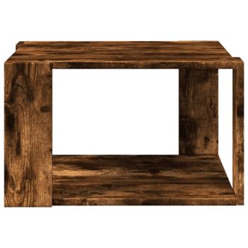 Couchtisch Räuchereiche 51,5x51,5x30 cm Holzwerkstoff