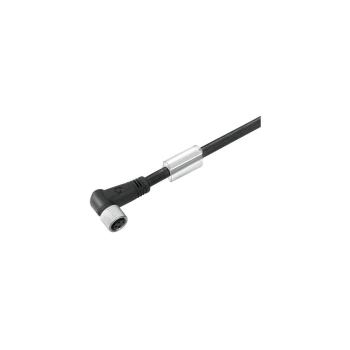 ARDEBO.de Weidmüller SAIL-M8BW-4-5.0U Sensor/Aktor-Leitung, Einseitig offen, M8, 4-polig, Buchse, gewinkelt, PUR, 5 m (9456150500)