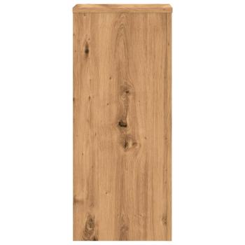 Pflanzenständer 2 Stk. Artisan-Eiche 30x30x70 cm Holzwerkstoff