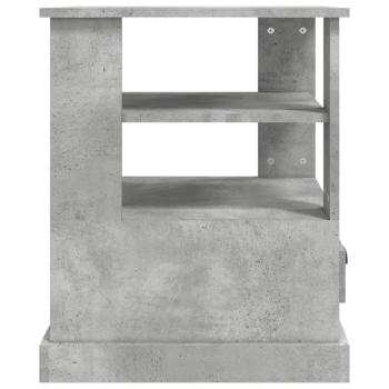 Beistelltisch Betongrau 50x50x60 cm Holzwerkstoff