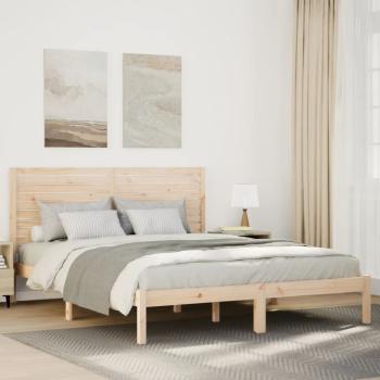 ARDEBO.de - Massivholzbett Extra Lang ohne Matratze 140x220 cm