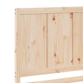 ARDEBO.de - Massivholzbett Extra Lang ohne Matratze 140x220 cm