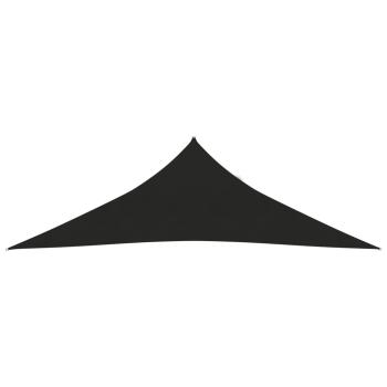 Sonnensegel 160 g/m² Schwarz 2,5x2,5x3,5 m HDPE