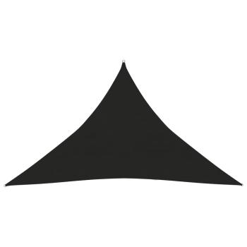 Sonnensegel 160 g/m² Schwarz 2,5x2,5x3,5 m HDPE