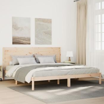 ARDEBO.de - Massivholzbett Extra Lang ohne Matratze 200x220 cm